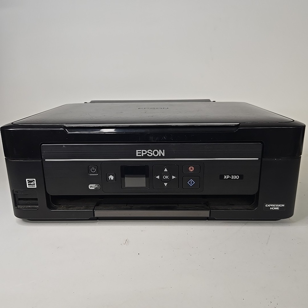 Epson XP-332 Model C462U All-in-One Inkjet Printer Wireless A4 Black Model + Ink